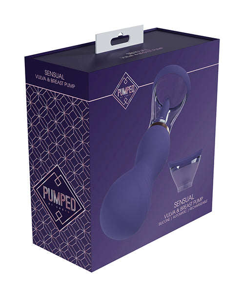 Shots Pumped Sensual Rechargeable Vulva & Breast Pump - GreatEagleInc