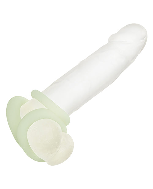 Alpha Liquid Silicone Glow in the Dark Cock Ring - Set of 3 - GreatEagleInc