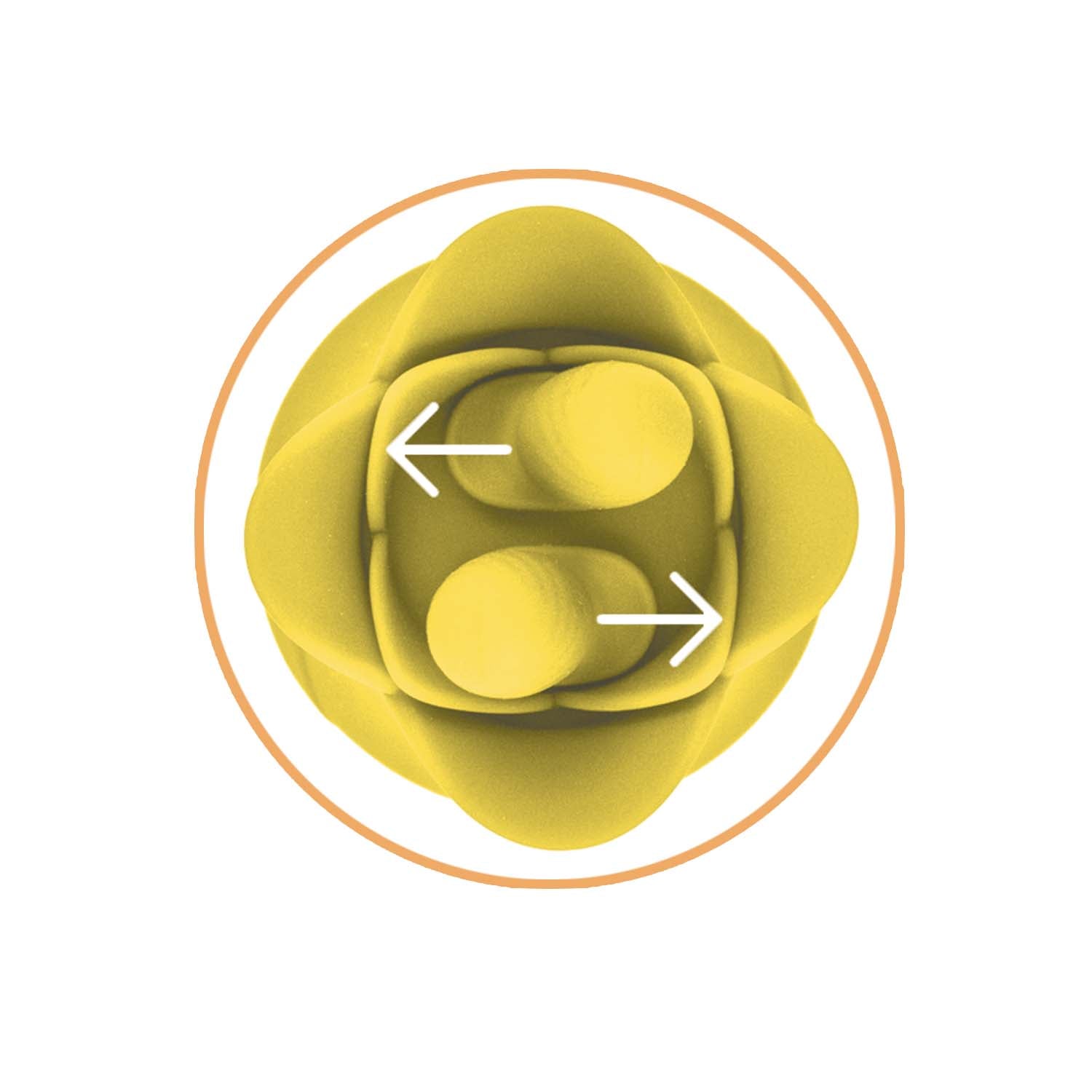 Clit-tastic Tulip Finger Massager - GreatEagleInc