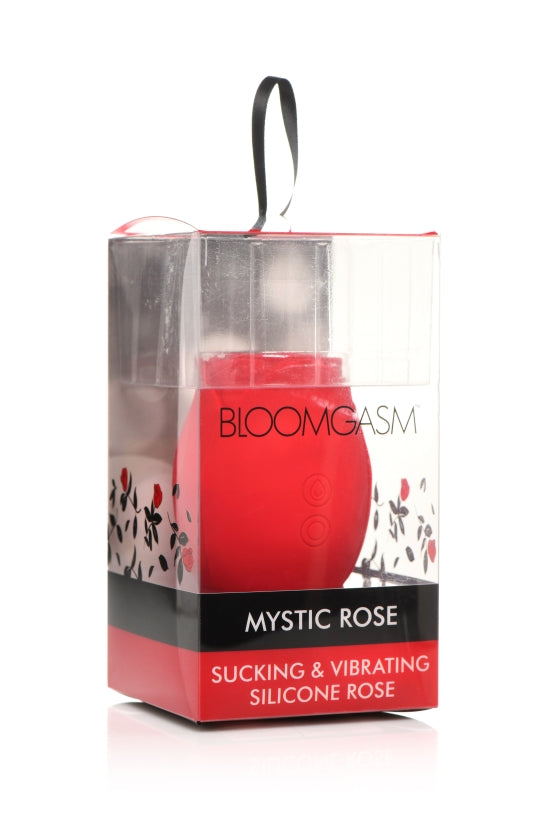 Bloomgasm Mystic Rose Sucking & Vibrating Silicone Rose - GreatEagleInc
