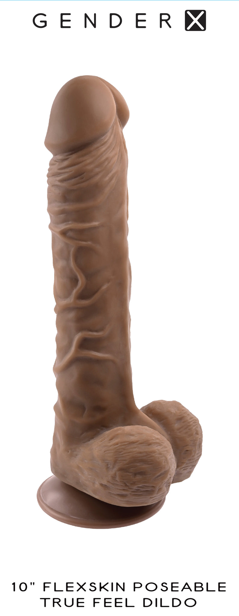 10 In Poseable Flexskin True Feel Dark - GreatEagleInc