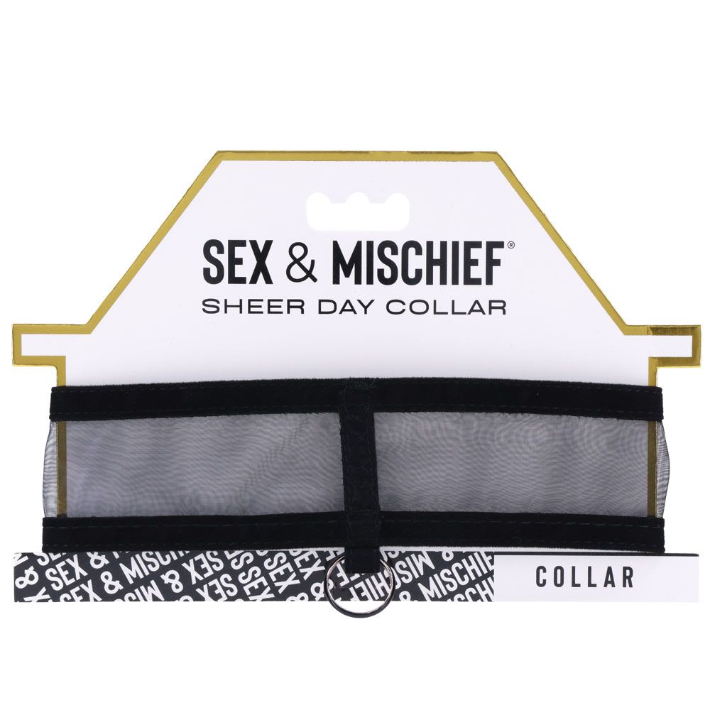 Sex & Mischief Sheer Day Collar - GreatEagleInc