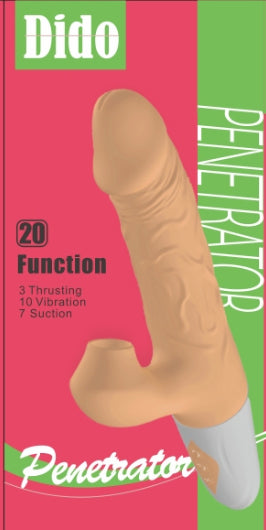 Dido Realistic Thrusting & Pulsating Dildo - Adult Products