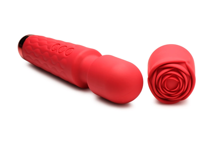 Bloomgasm Pleasure Rose Wand 10x W/ Rose Attachment - Adult Products