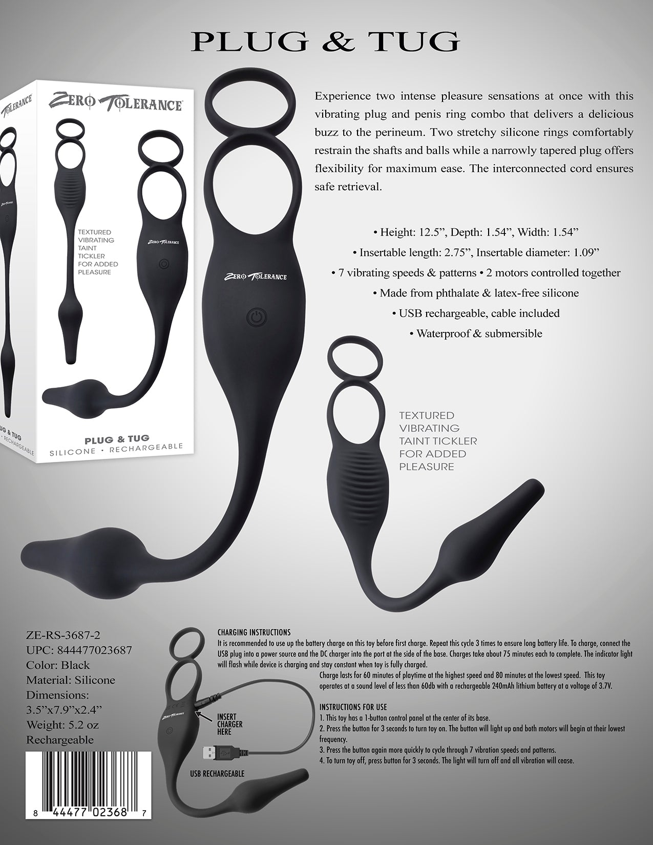 Zero Tolerance Plug & Tug - GreatEagleInc