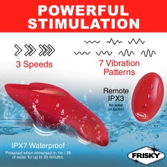 Frisky Love Connection Panty Vibe W/ Remote - Adult Products