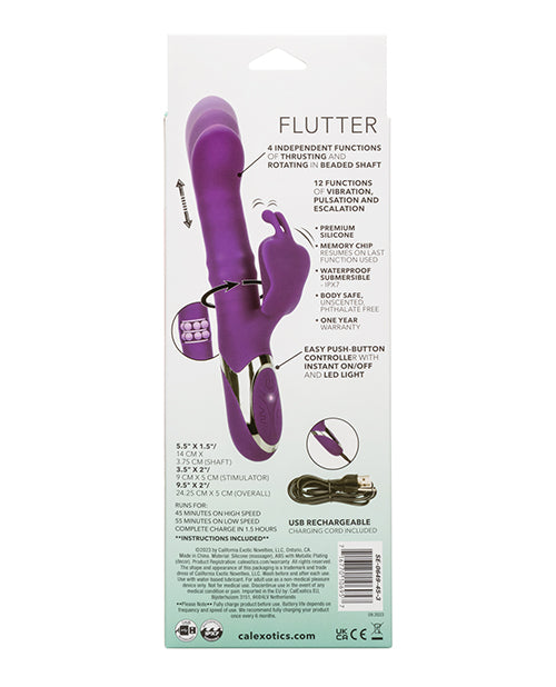 Enchanted Flutter Vibrator - Purple - GreatEagleInc