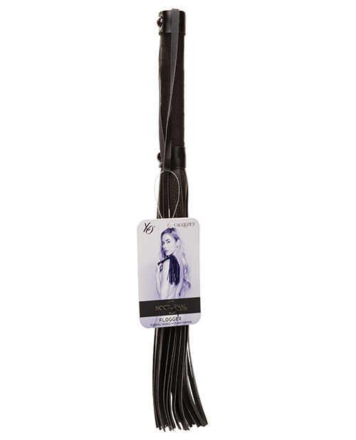 Nocturnal Collection Flogger - Black - GreatEagleInc