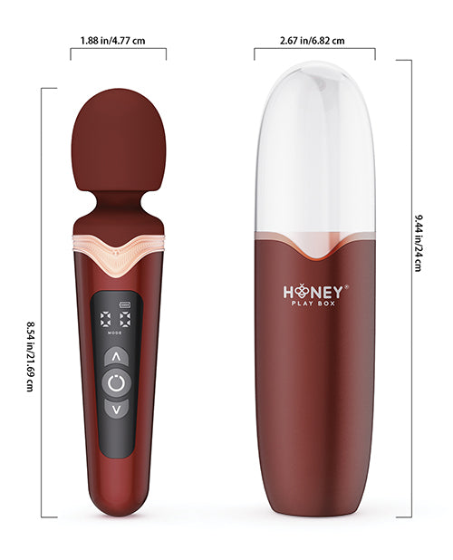 STORMI Powerful Wand Massager w/Charging Case - GreatEagleInc