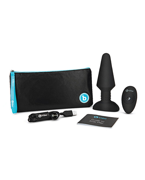 B-Vibe Rimming Plug XL - Black - GreatEagleInc