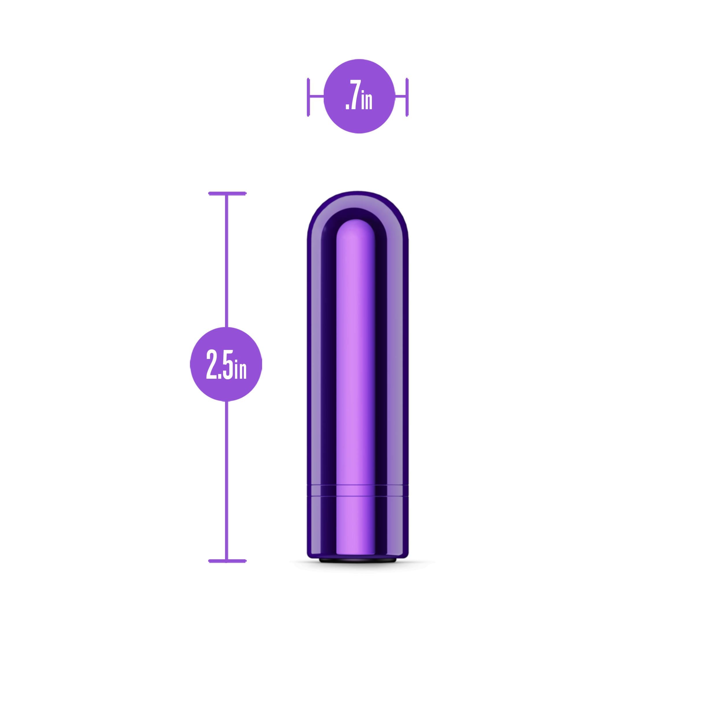 Kool Vibes - Rechargeable Mini Bullet - Grape - GreatEagleInc