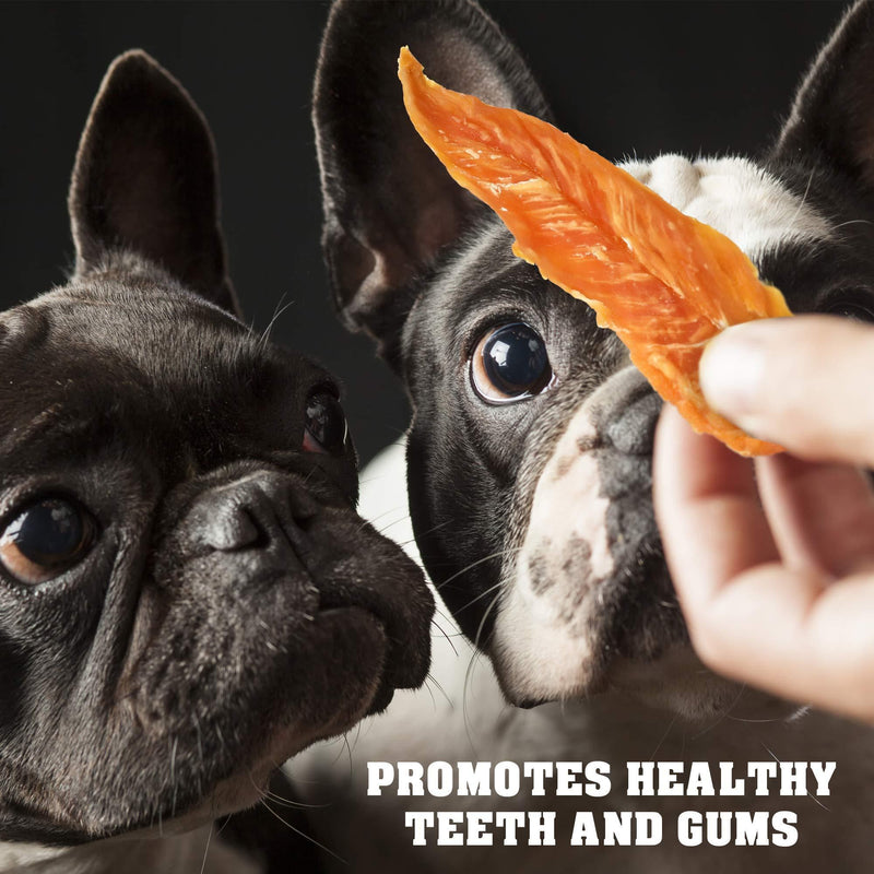 Chicken Jerky Dog Treats 1.5 Lb   Human Grade Pet Snacks & Grain Free Organic Meat   All Natural High Protein Dried Strips…