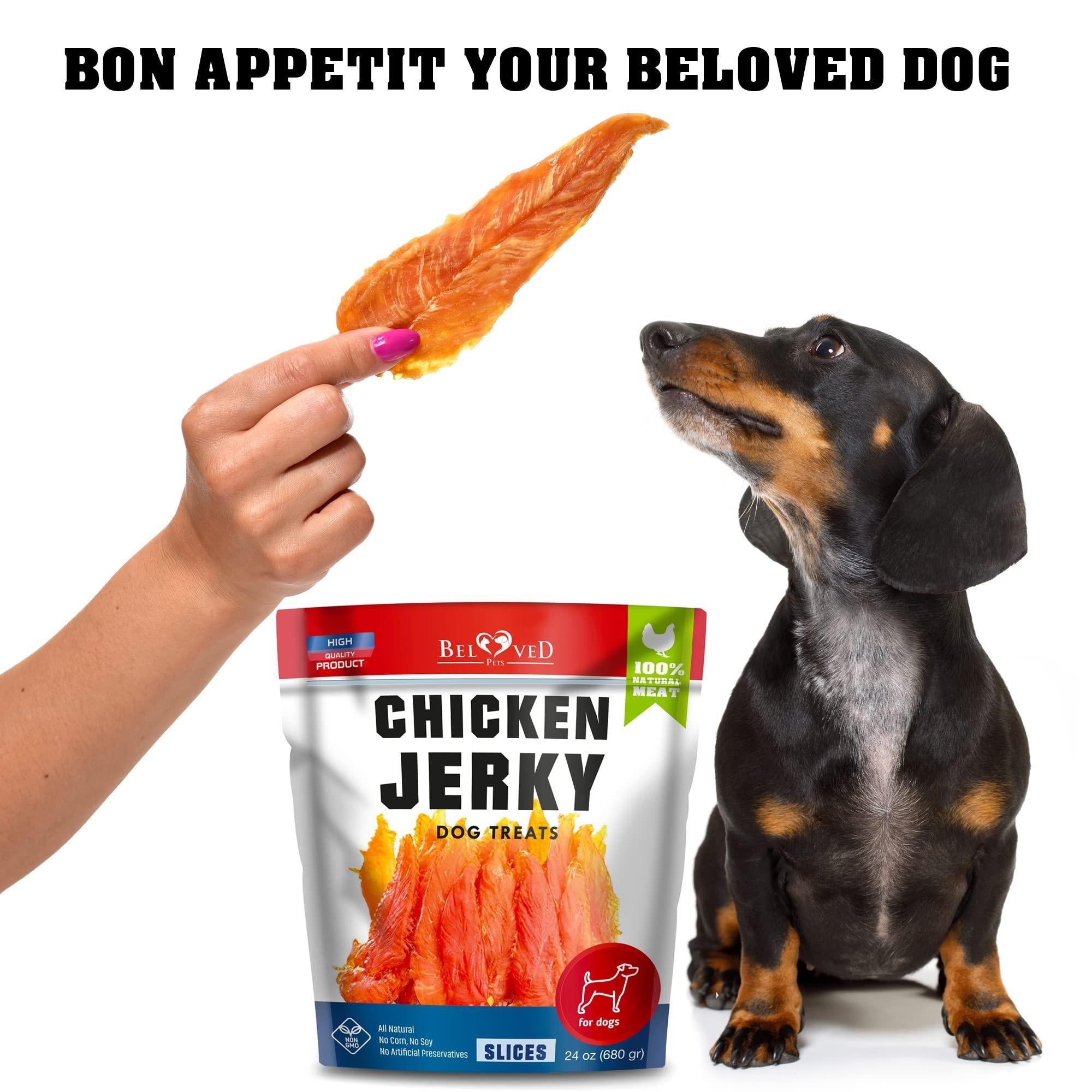 Chicken Jerky Dog Treats 1.5 Lb   Human Grade Pet Snacks & Grain Free Organic Meat   All Natural High Protein Dried Strips…