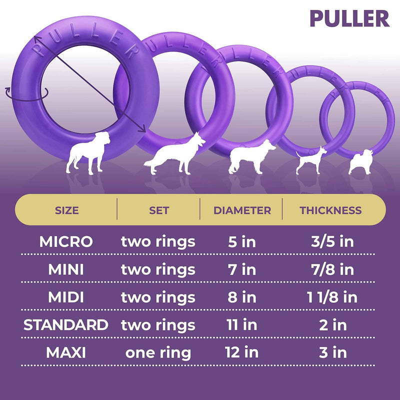 Puller Outdoor Dog Ring Toys   Dog Fetch Toy & Tug of War Dog Toy for Small Medium Large Dogs   Dog Ball & Soft Dog Frisbee Alt   Outside Dog Yard Toys   Big Dog Pull Toy   Best Dog Exercise Equipment