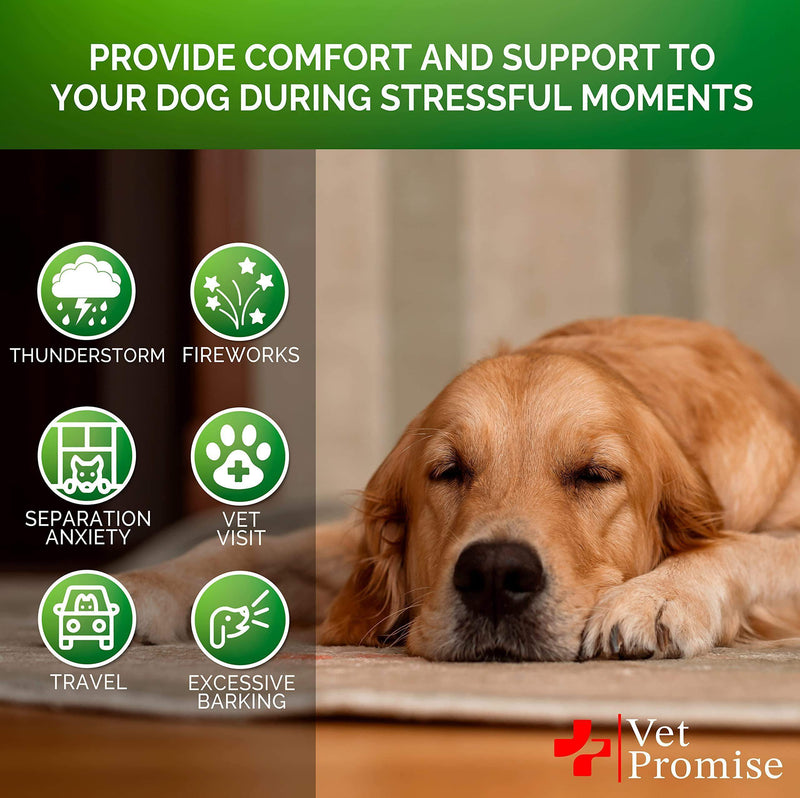 Hemp Calming Chews for Dogs with Anxiety and Stress   Dog Calming Treats   Dog Anxiety Relief   Separation   Travel…