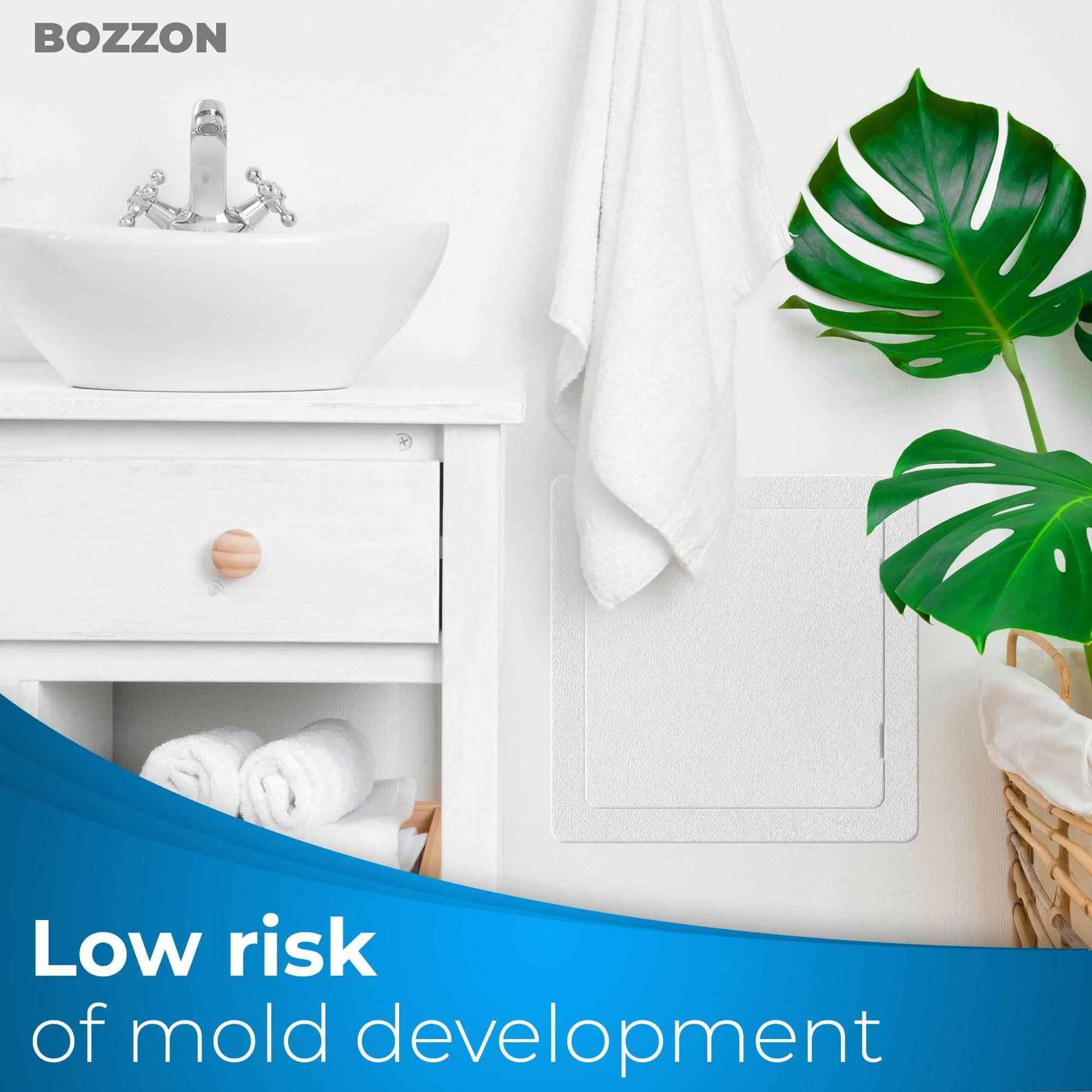 Access Panel for Drywall   14 x 14 inch   Wall Hole Cover   Access Door   Plumbing Access Panel for Drywall   Heavy Durable Plastic White