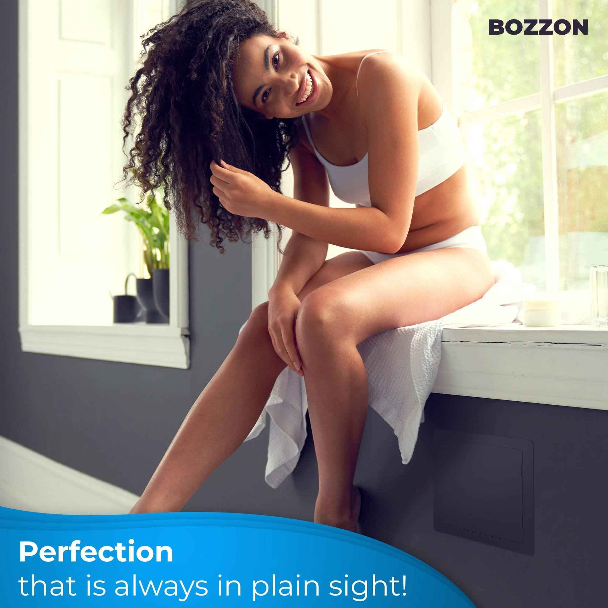 Access Panel for Drywall   14 x 14 inch   Wall Hole Cover   Access Door   Plumbing Access Panel for Drywall   Heavy Durable Plastic White