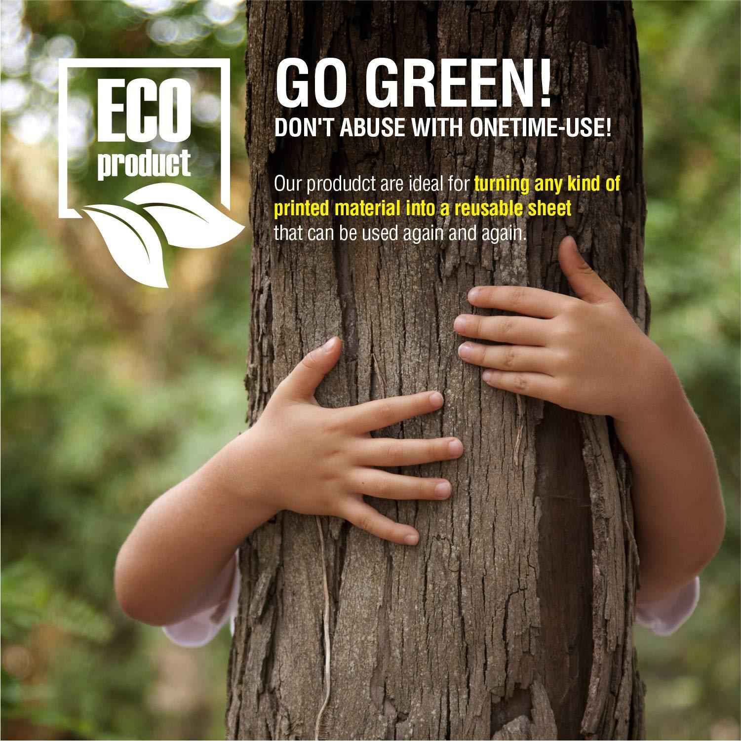 Dry Erase Pockets Reusable Sleeves 10x13 inch   50 Pack Dry Erase Pocket Sleeves Dry Erase Sleeves Classroom Pack Dry Erase Sheet Protectors Dry Erase Pouches Write and Wipe Pockets Erasable Pockets