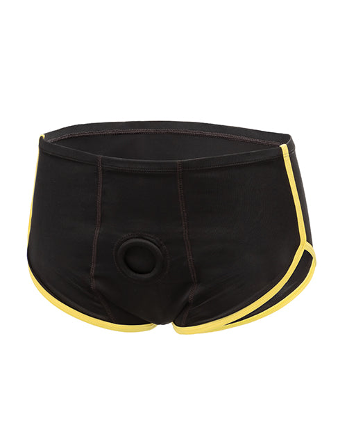 Boundless Boxer Brief - Black/Yellow - GreatEagleInc