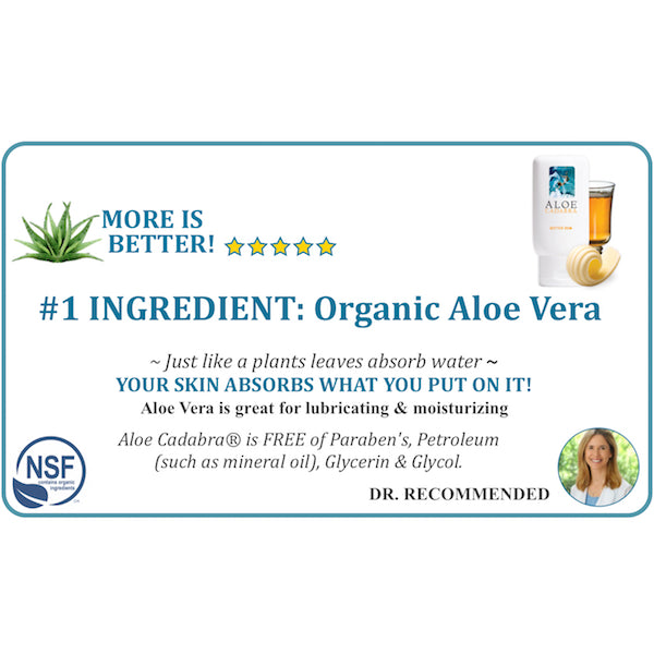 Aloe Cadabra Organic Lube 2.5 Oz - GreatEagleInc