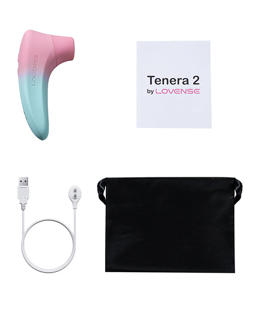 Lovense Tenera 2 Pulse Sense Stimulator - Pink/Blue