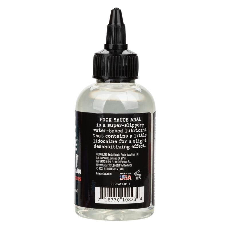 Fuck Sauce Anal Numbing Lubricant 4 Oz - GreatEagleInc