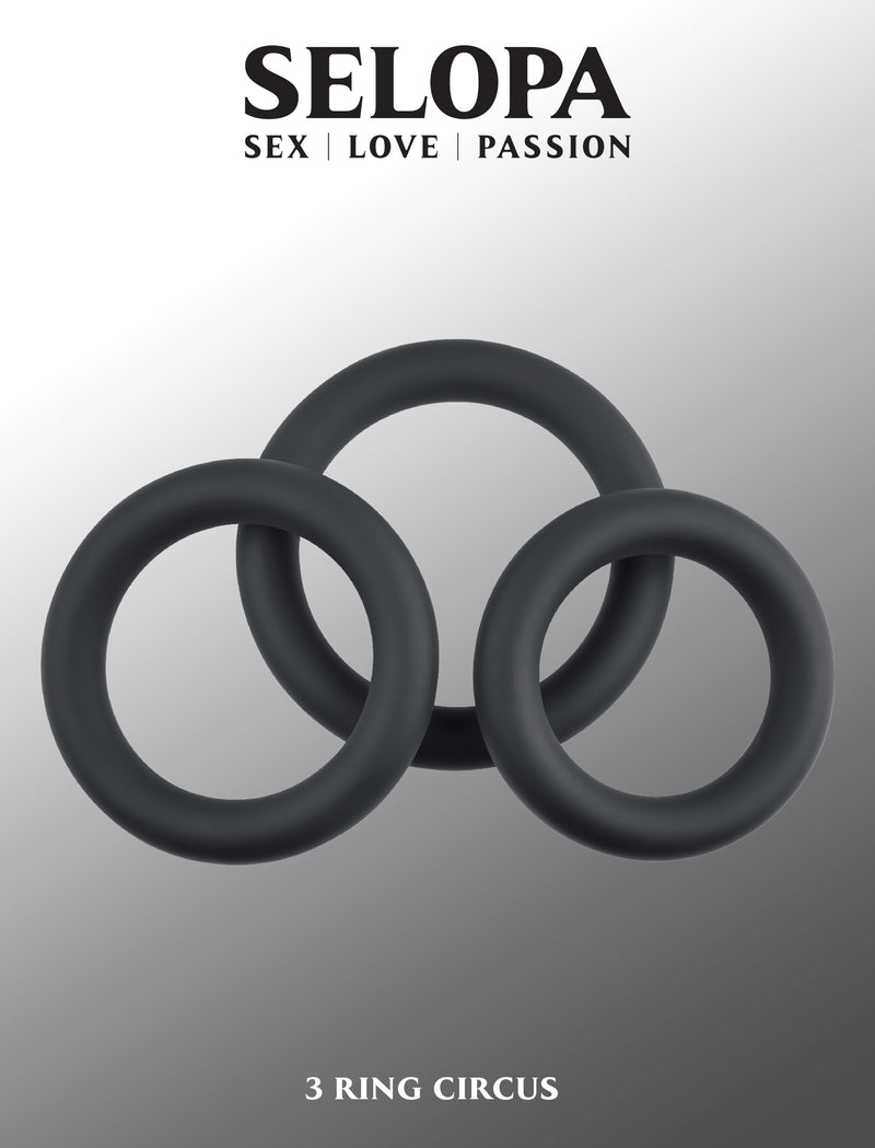 3 Ring Circus - Black - GreatEagleInc