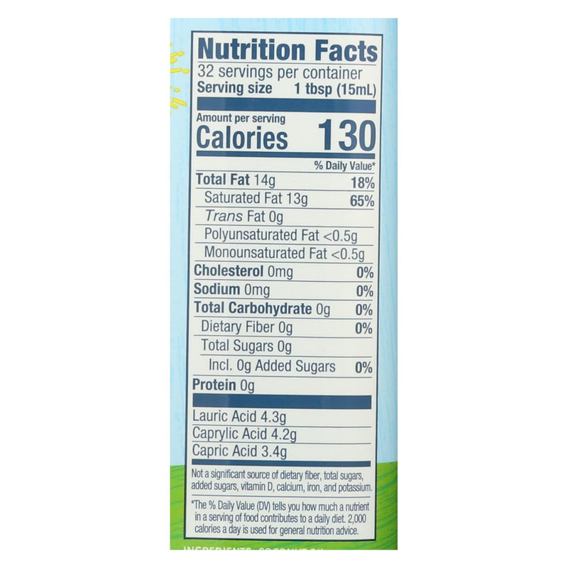 Carrington Farms Coconut Cooking Oil - Case Of 6 - 16 Fl Oz. - GreatEagleInc