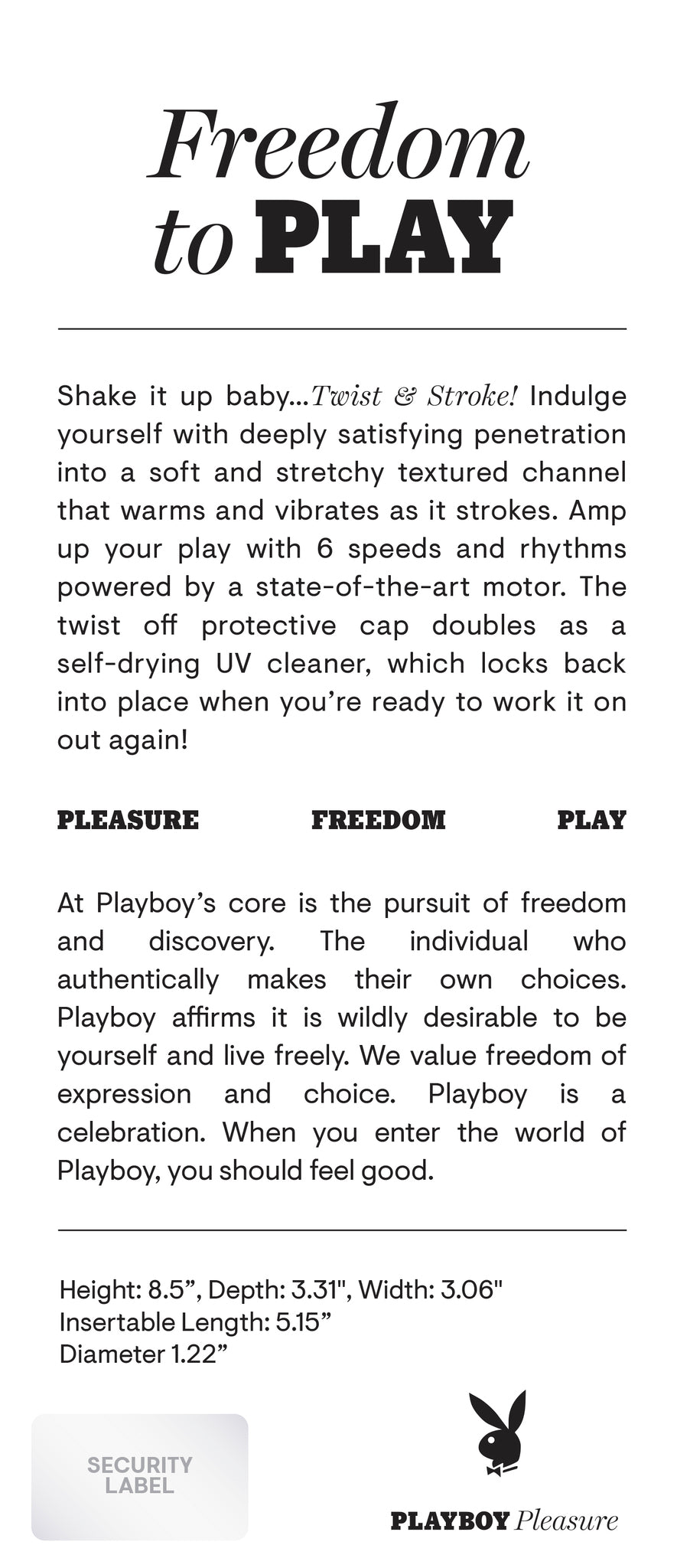 Playboy Twist & Stroke