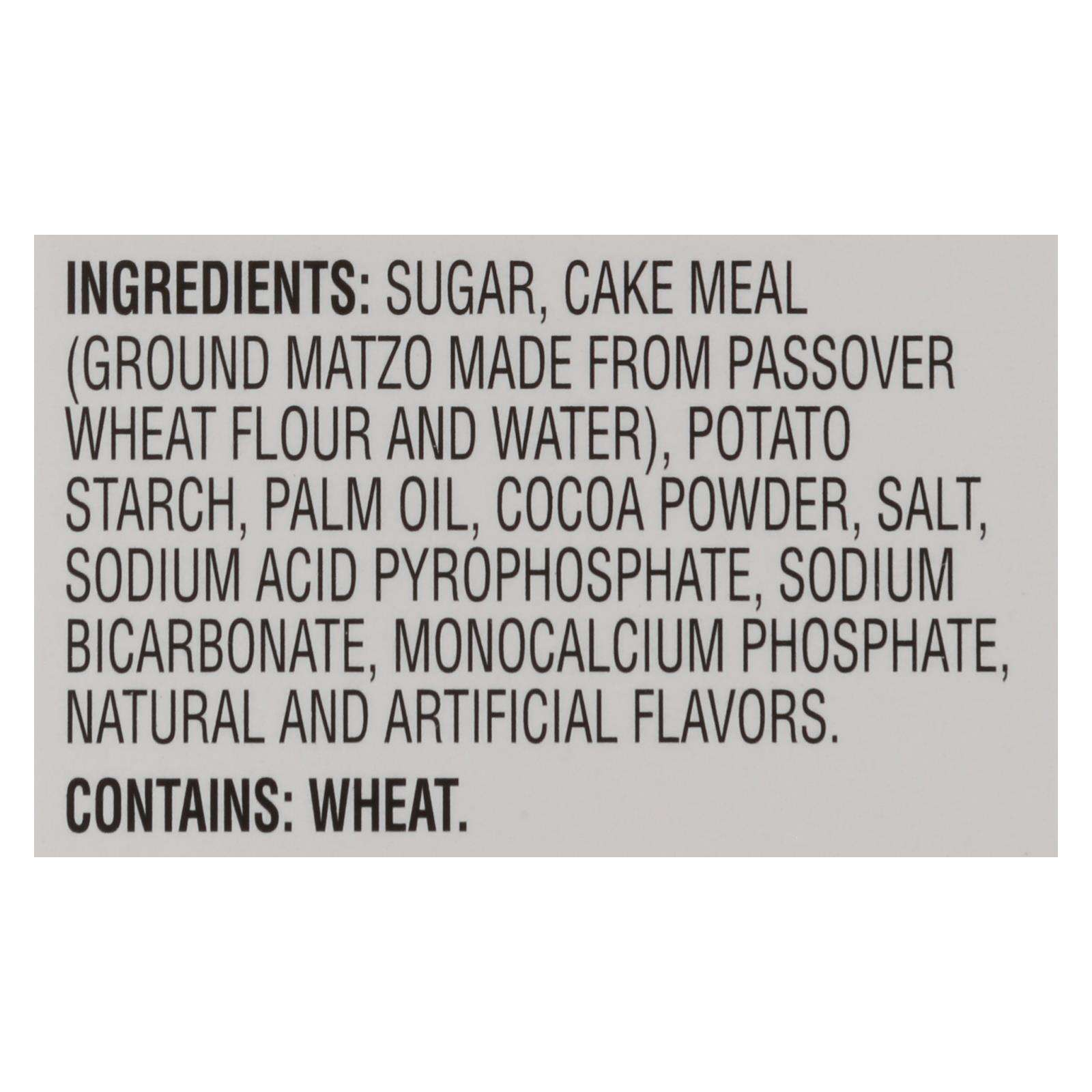 Manischewitz - Mix Cake Marble Kosher For Passover - Case Of 12-12 Oz - Home & Garden