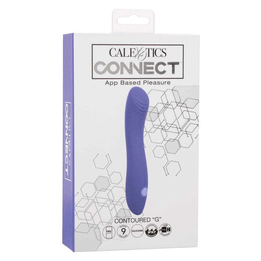 Calexotics Connect Contoured "G" - Periwinkle - GreatEagleInc