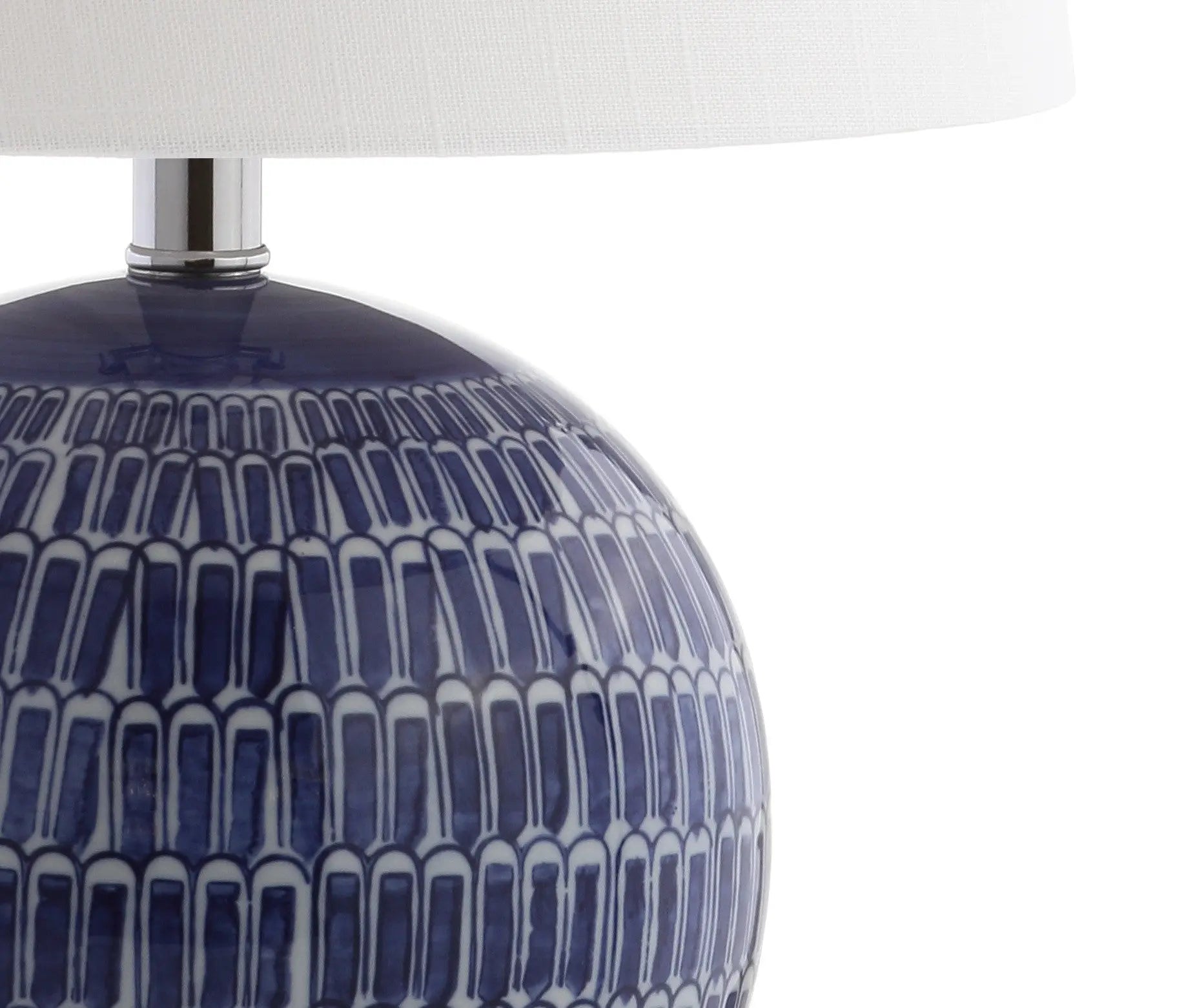 21" Clear Novelty Table Lamp LED With Drum Shade Homeroots Lighting
