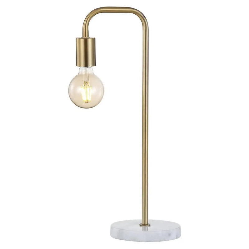 21" White Round Table Lamp Homeroots Lighting