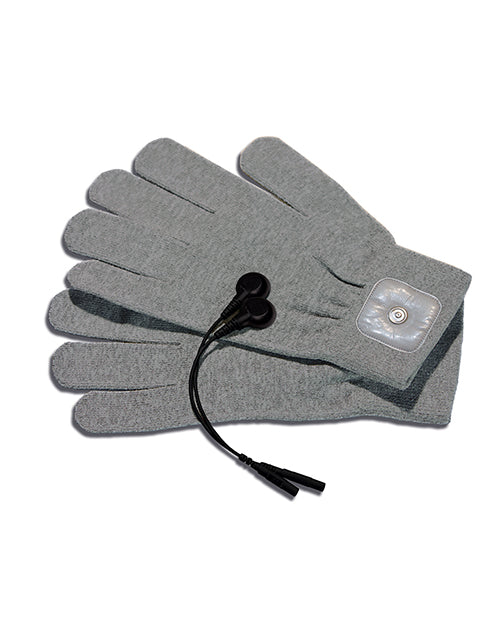 Mystim eStim Magic Gloves - Gray - GreatEagleInc