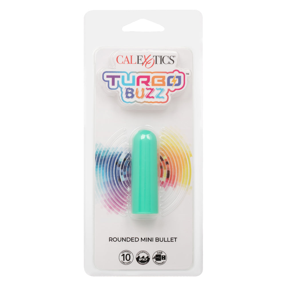 Turbo Buzz Rounded Mini Bullet - Green - GreatEagleInc