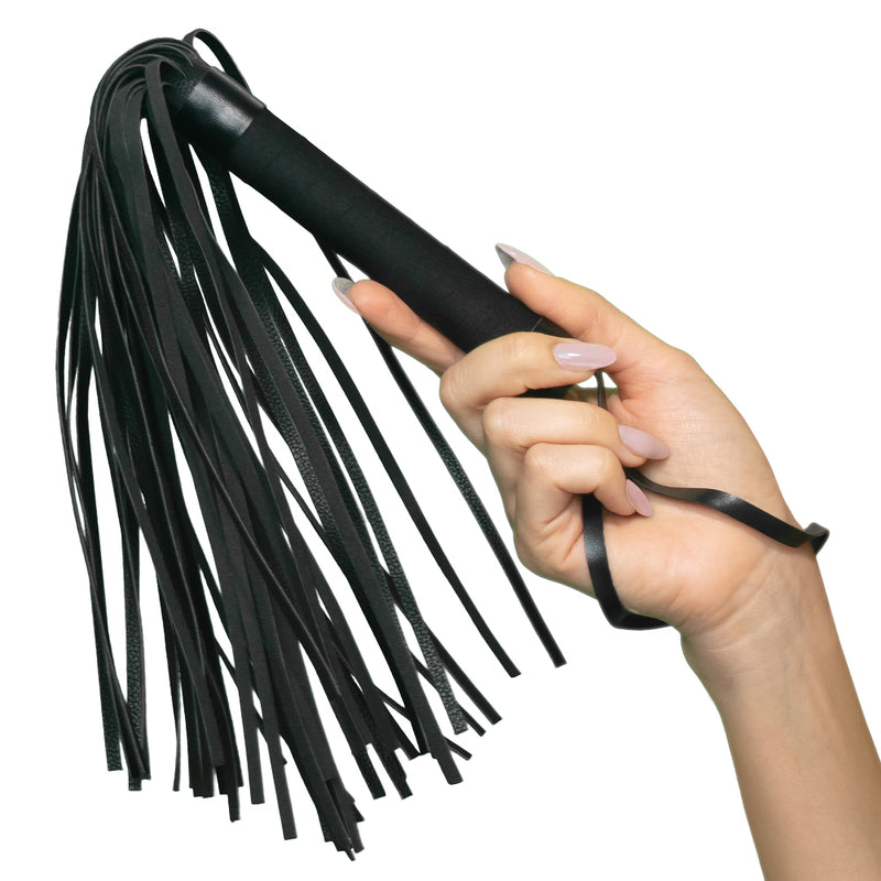 Nocturnal Collection Flogger - Black - GreatEagleInc