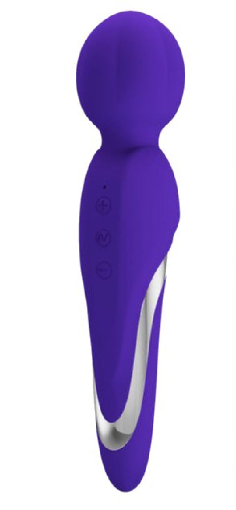 Walter Super Soft Silicone Wand - Violet - GreatEagleInc