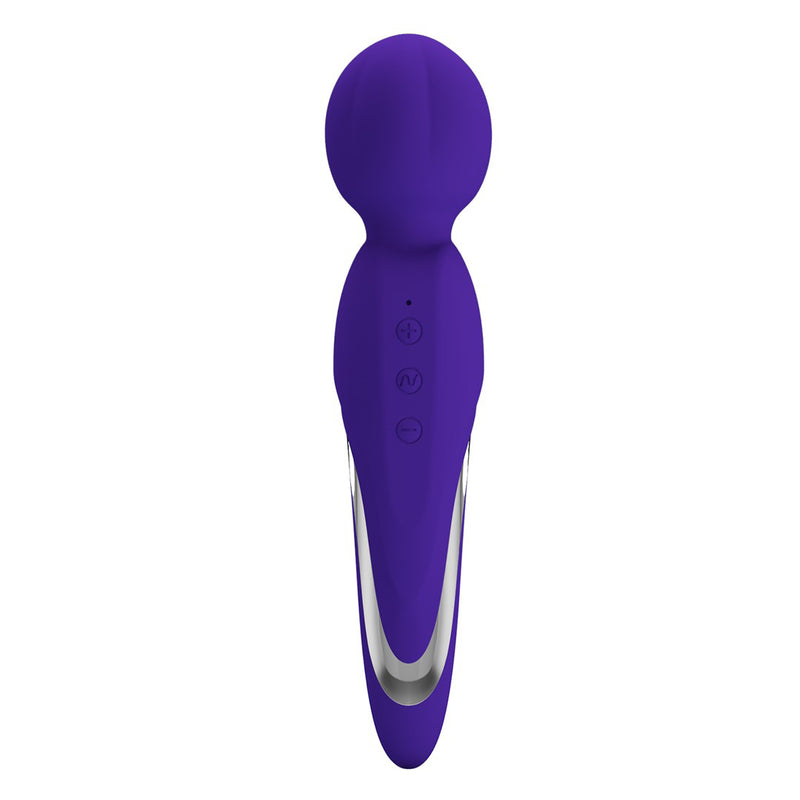 Walter Super Soft Silicone Wand - Violet - GreatEagleInc
