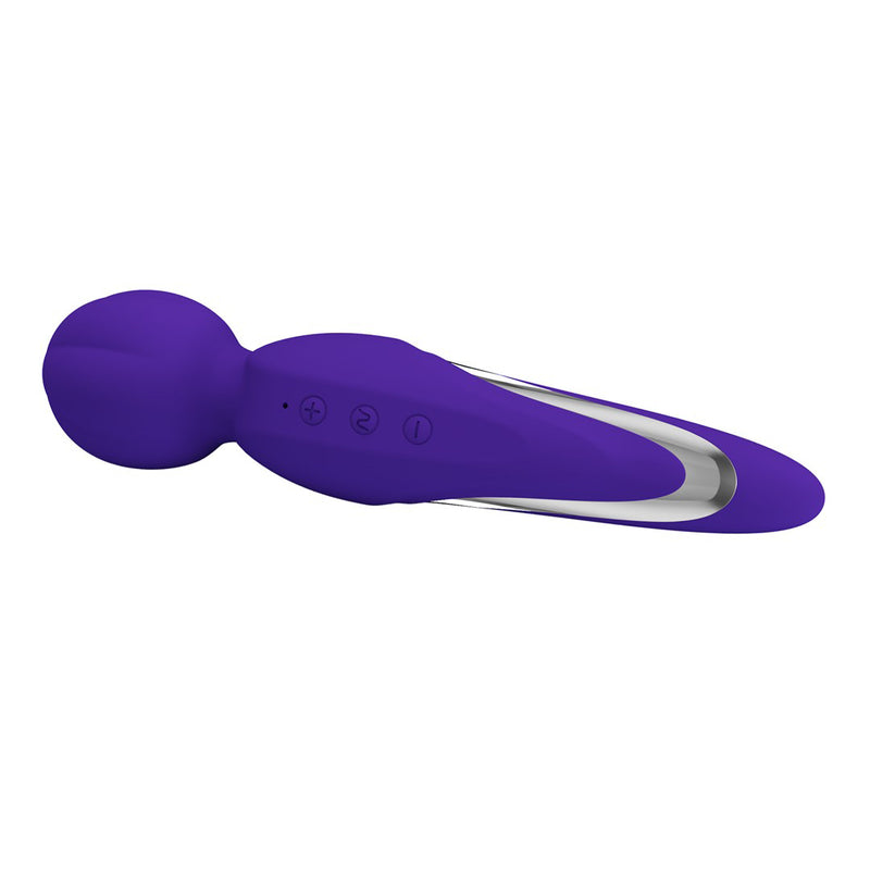 Walter Super Soft Silicone Wand - Violet - GreatEagleInc