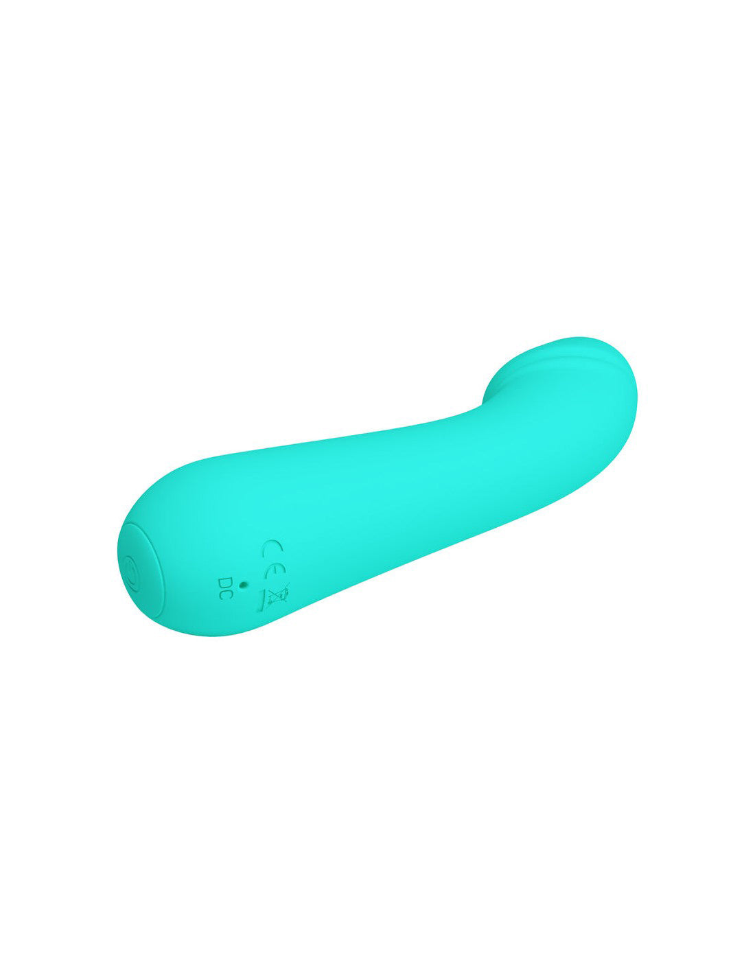 Cetus Rechargeable Vibrator - Turquoise - GreatEagleInc