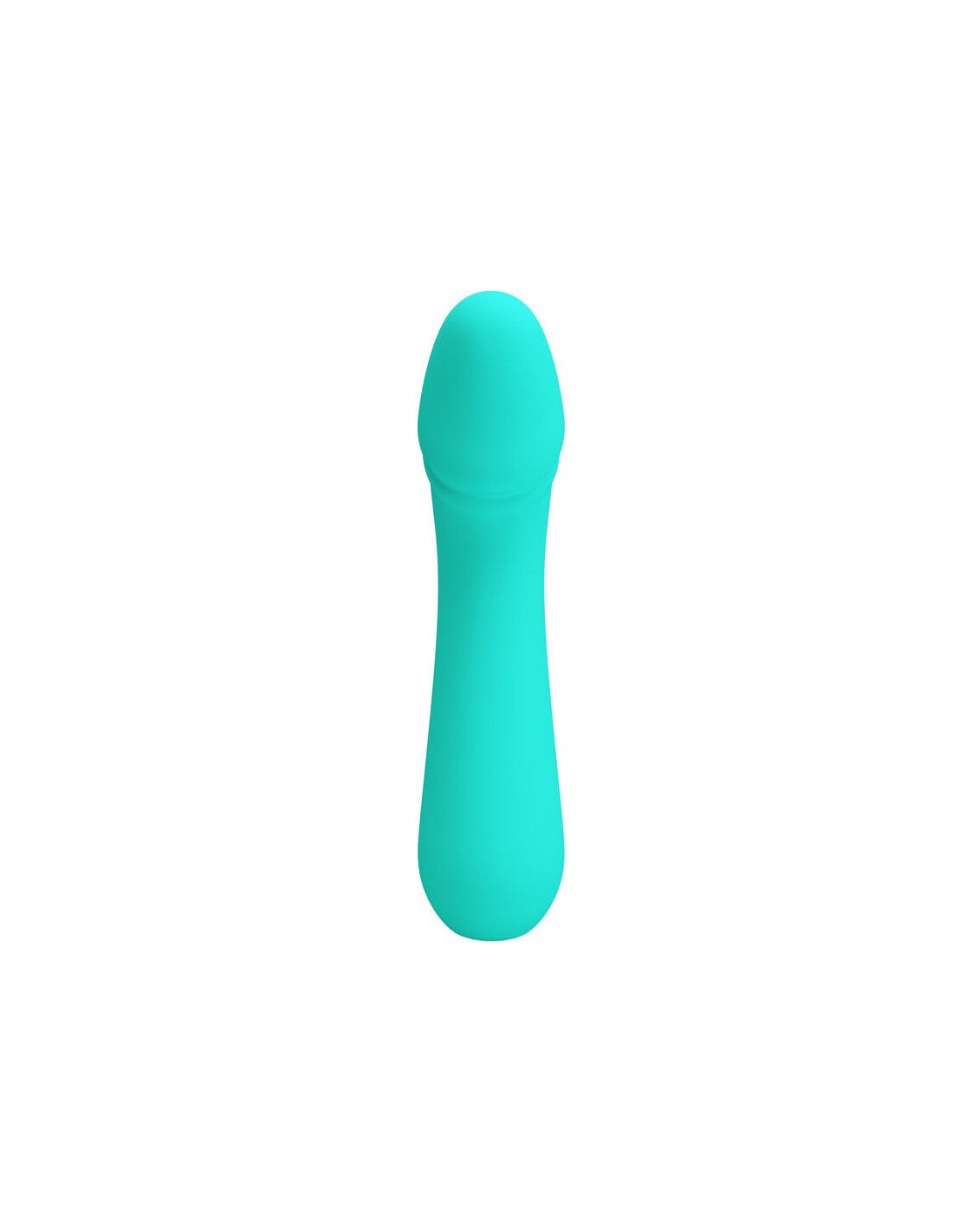 Cetus Rechargeable Vibrator - Turquoise - GreatEagleInc