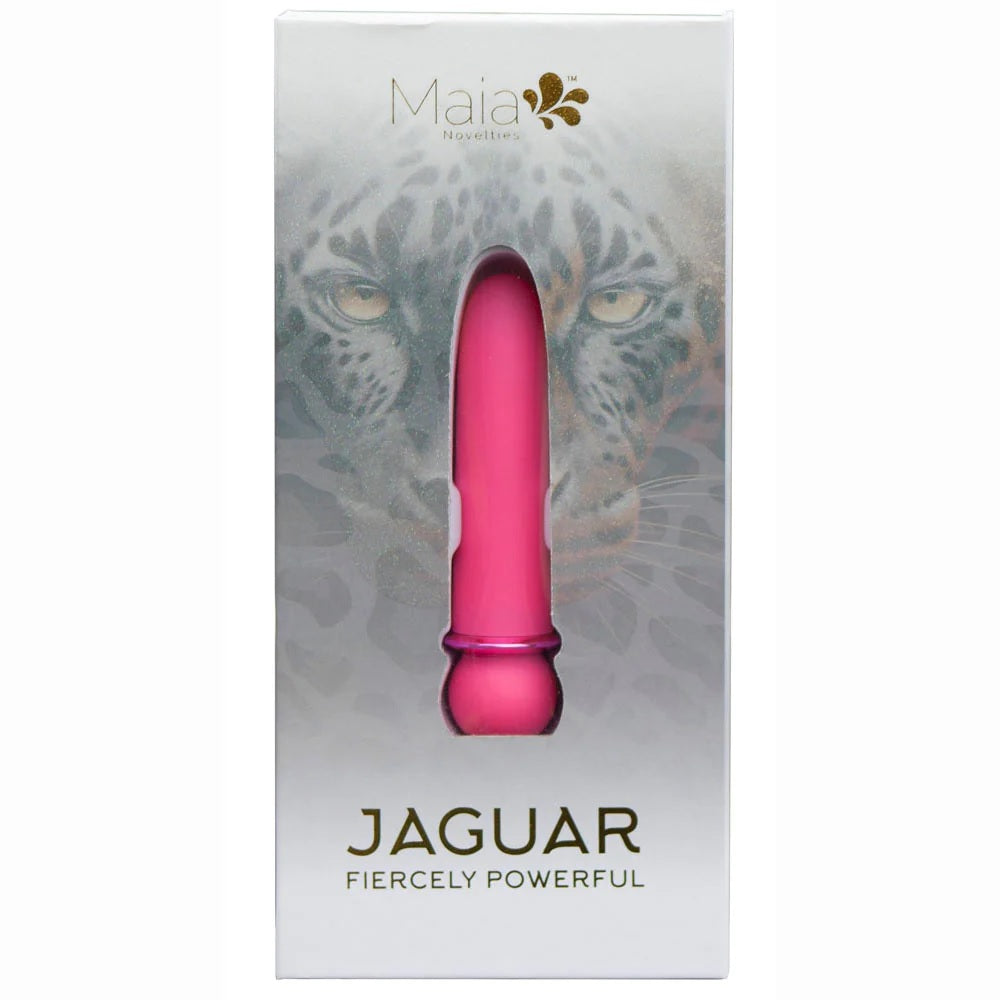 Jaguar Powerful Bullet Pink Rechargeable - GreatEagleInc