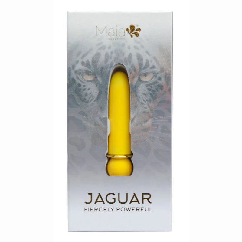 Jaguar Powerful Bullet Yellow Rechargeable Maia Toys