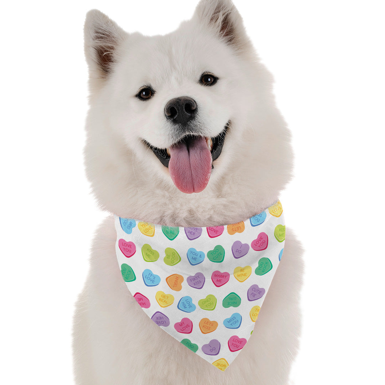 Candy Hearts - 1 / 18" x 18" - Pet Supplies