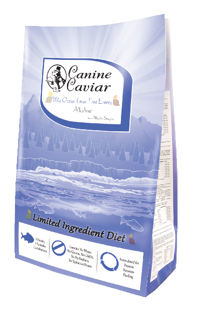 Canine Caviar Wild Ocean limited ingredient dog food bag