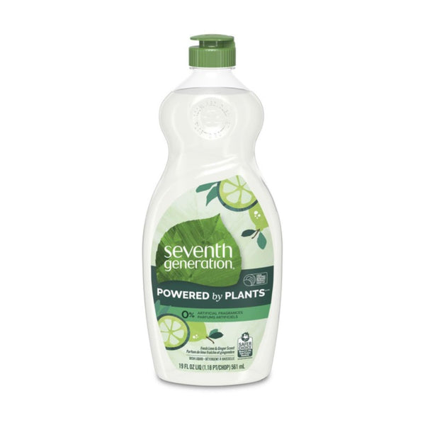 Seventh Generation - Dish Liquid Lime Ginger - Case Of 6-19 Fz - GreatEagleInc