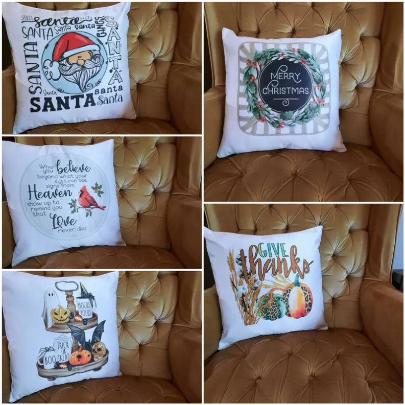 Farm Fresh Throw Pillow 16x16 Throw Pillow - White / 1 - Home Decor