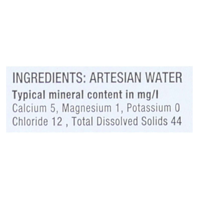 Voss Water Artesian Water - Still - Case Of 12 - 28.74 Oz.