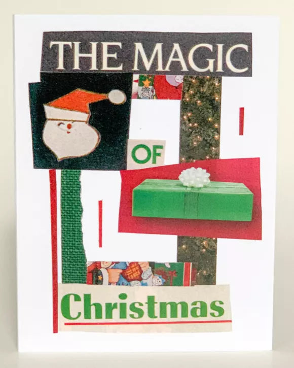 Christmas Greeting Card (Pack of 6) - The Magic of Christmas / 1 Pack of 6 - Apparel and Accessories