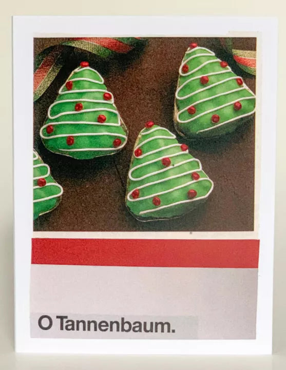 Christmas Greeting Card (Pack of 6) - O Tannenbaum / 1 Pack of 6 - Apparel and Accessories